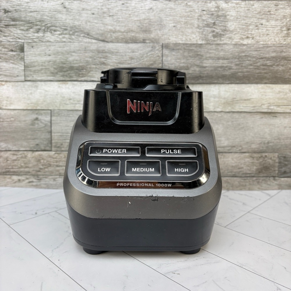 Ninja CO610B 1000W Motor Base Only Professional Blender Tested & Working